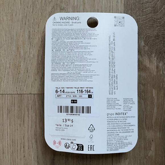 ZARA CHERRY AND STRAWBERRY HAIR CLIPS - Picture 4 of 4